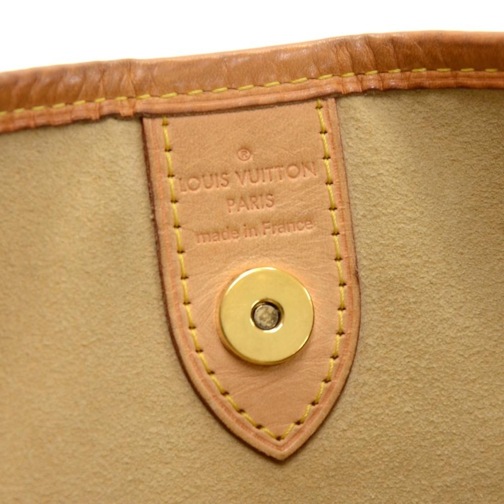 galliera pm damier azur canvas shoulder bag