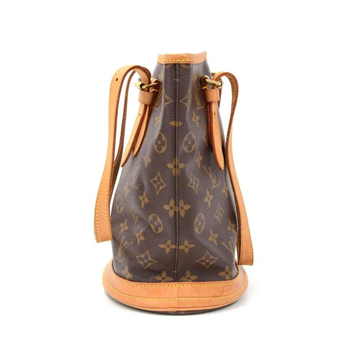 bucket pm monogram canvas bag