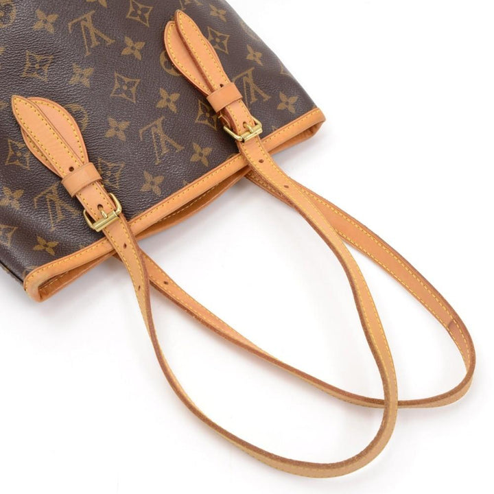 bucket pm monogram canvas bag