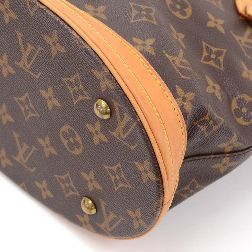 bucket pm monogram canvas bag