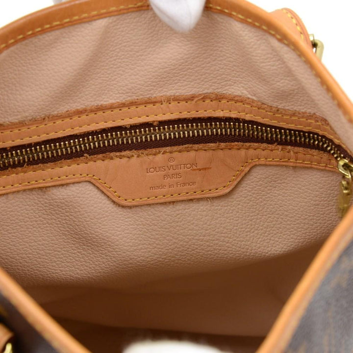 bucket pm monogram canvas bag