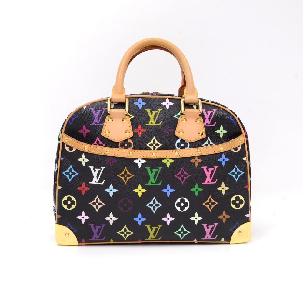 multicoloured monogram canvas trouville handbag