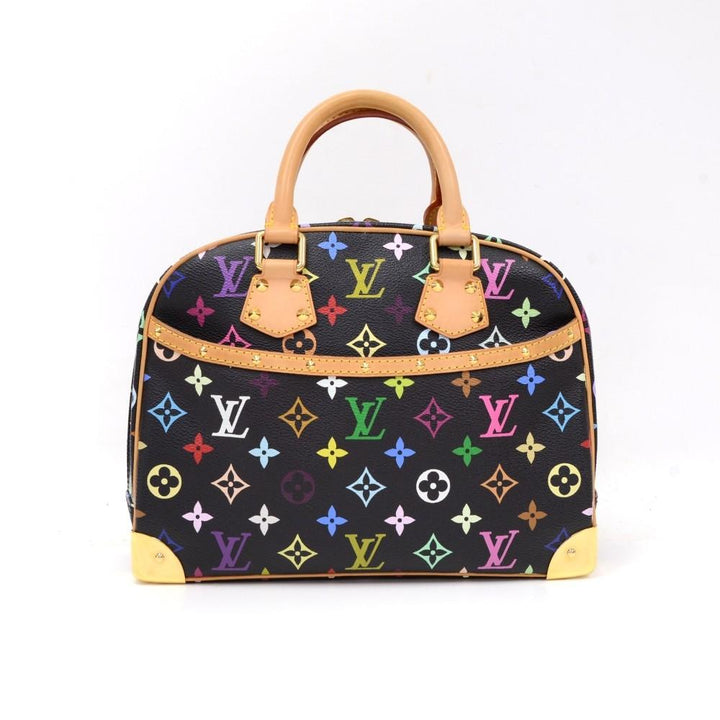 multicoloured monogram canvas trouville handbag