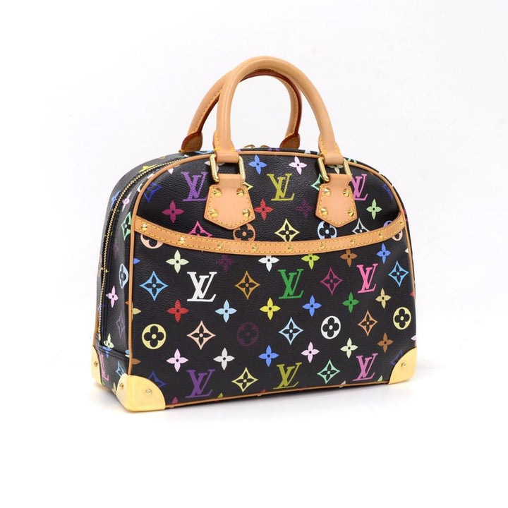 multicoloured monogram canvas trouville handbag