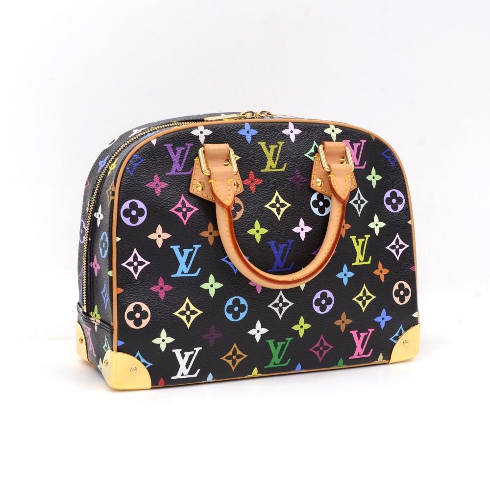 multicoloured monogram canvas trouville handbag