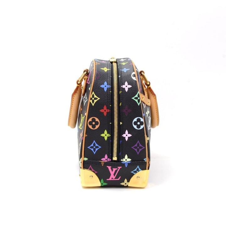 multicoloured monogram canvas trouville handbag
