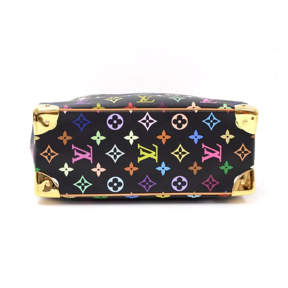 multicoloured monogram canvas trouville handbag