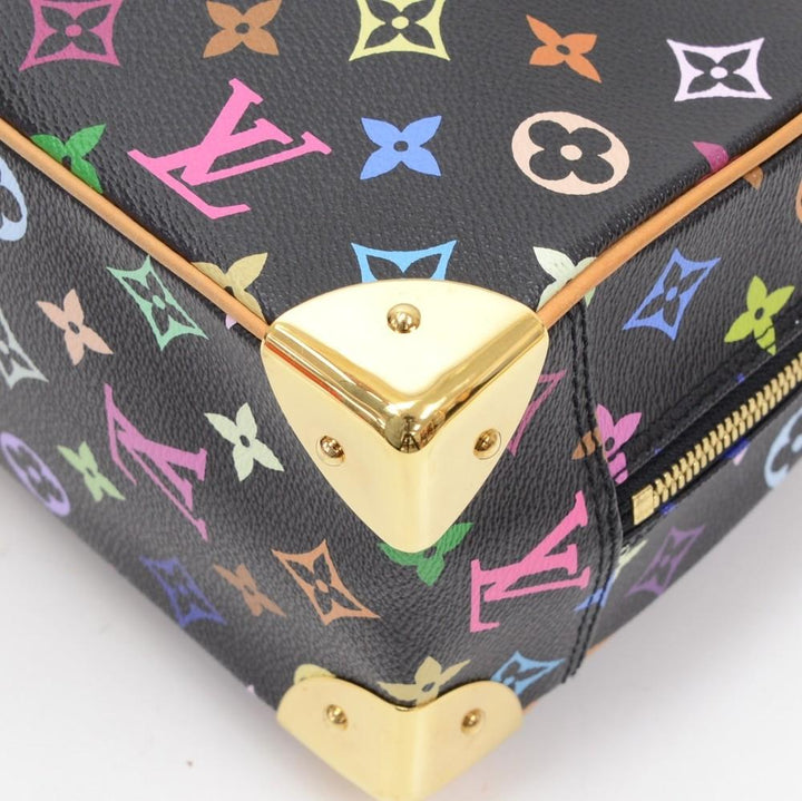 multicoloured monogram canvas trouville handbag
