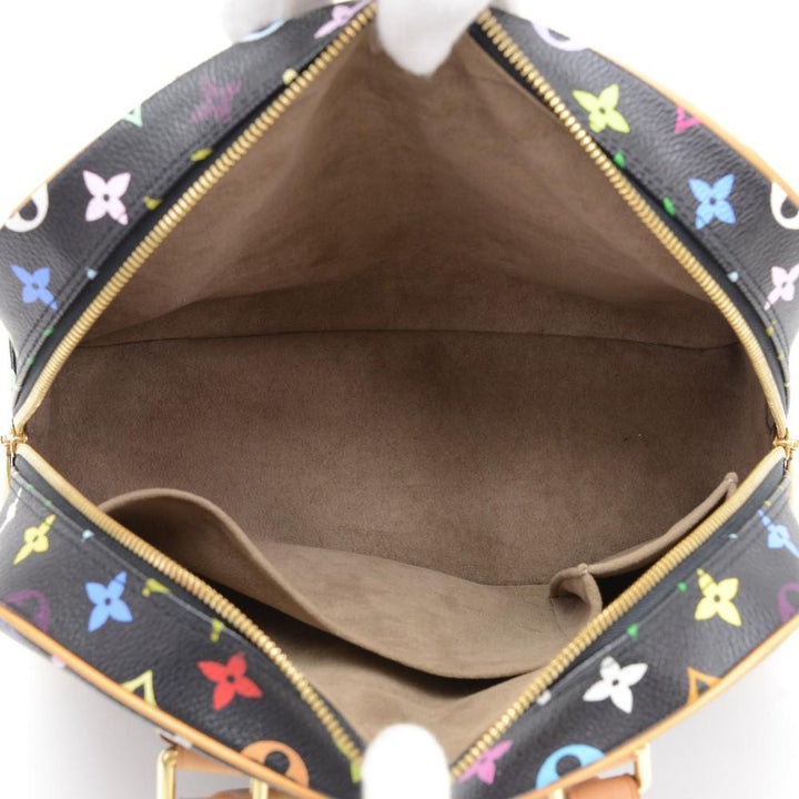multicoloured monogram canvas trouville handbag