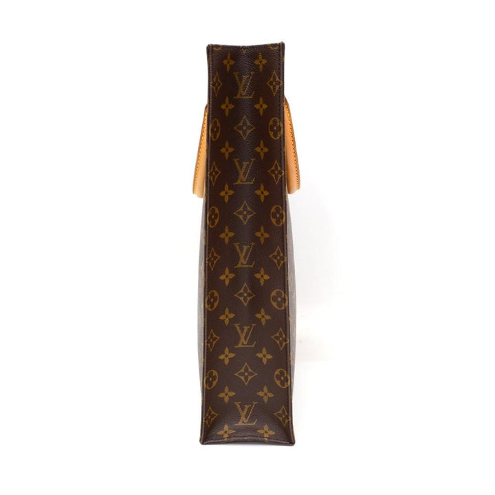 monogram canvas sac plat handbag