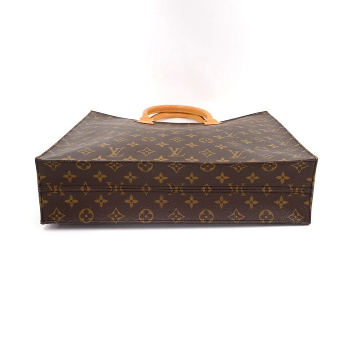 monogram canvas sac plat handbag