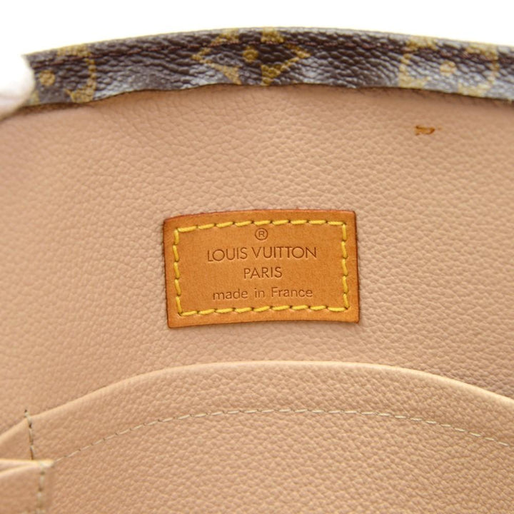 monogram canvas sac plat handbag