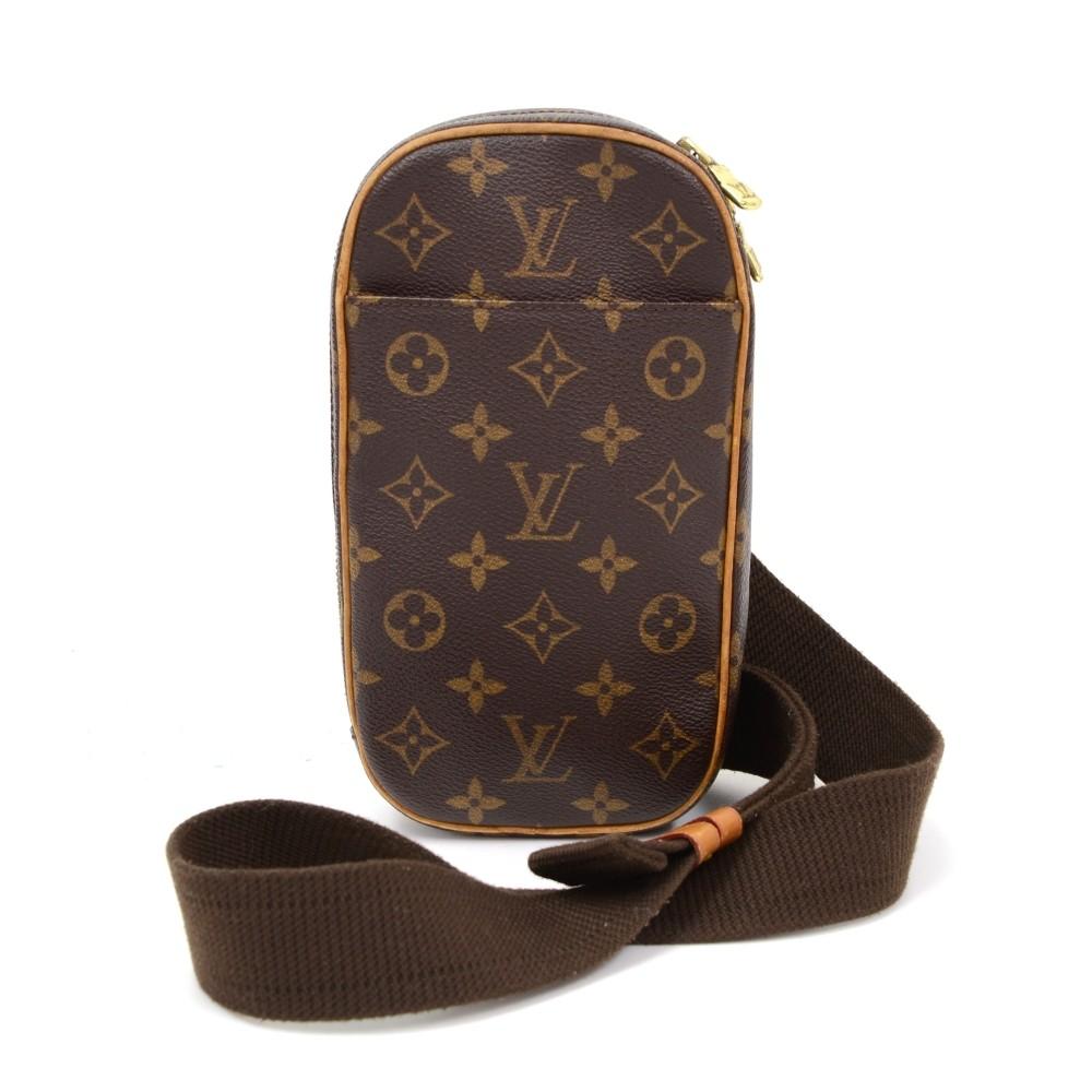 pochette gange monogram canvas messenger bag