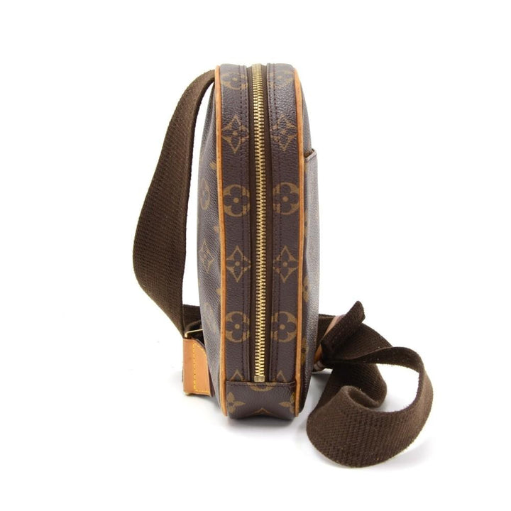 pochette gange monogram canvas messenger bag