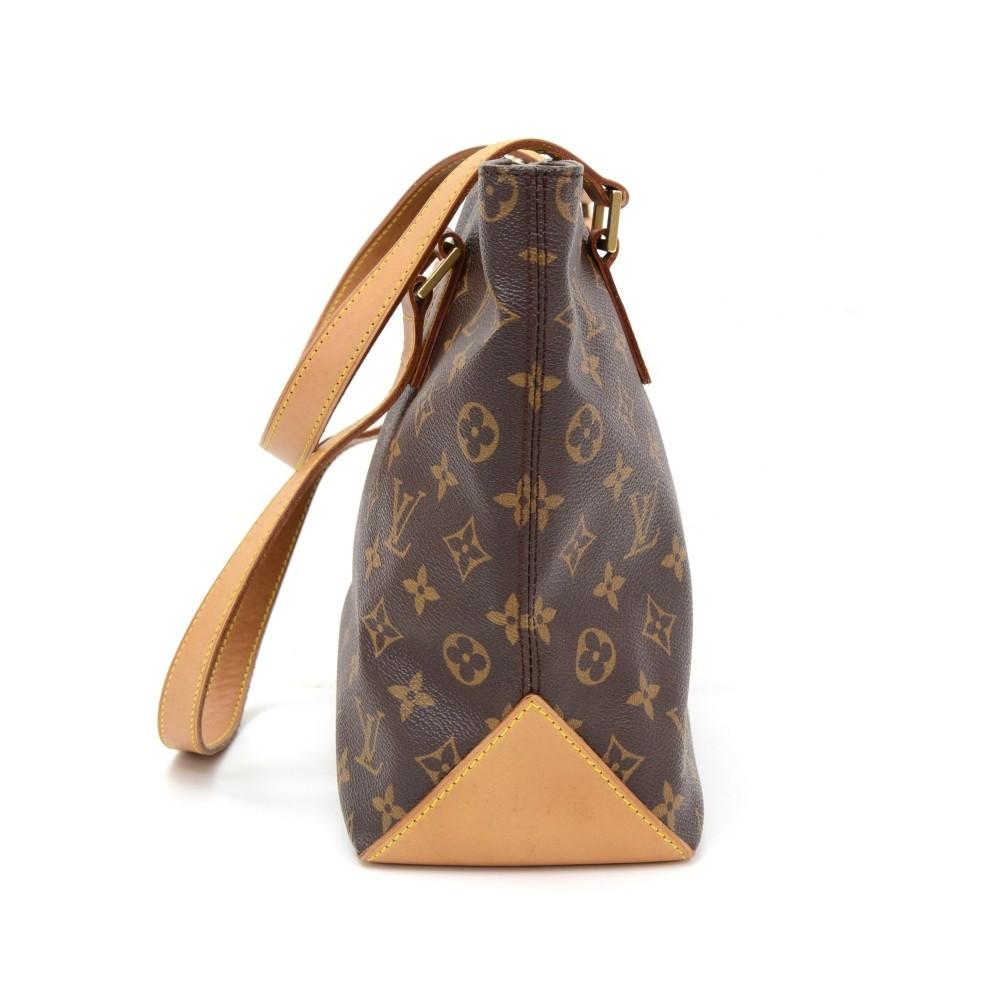 cabas piano monogram canvas shoulder bag
