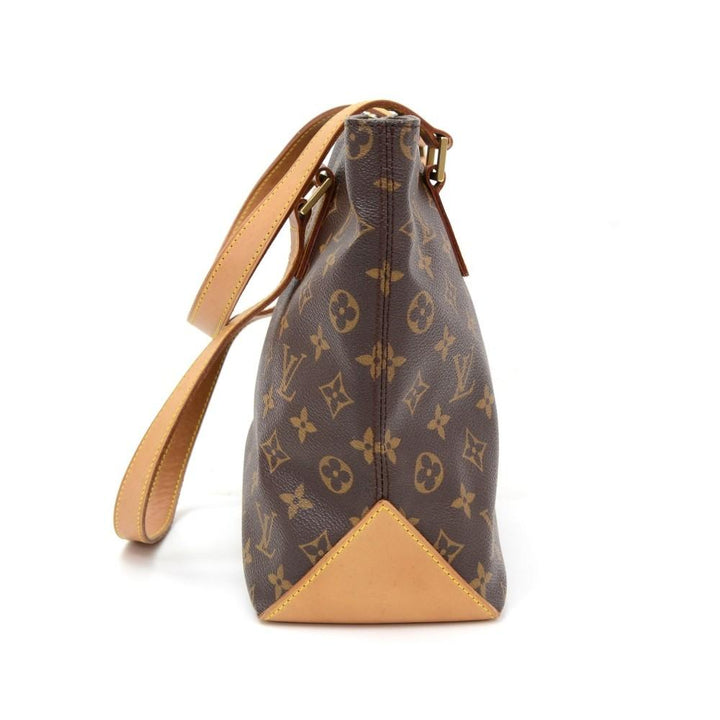 cabas piano monogram canvas shoulder bag