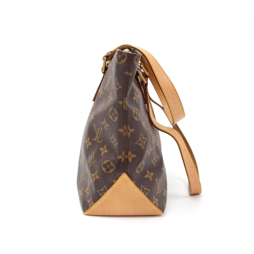 cabas piano monogram canvas shoulder bag