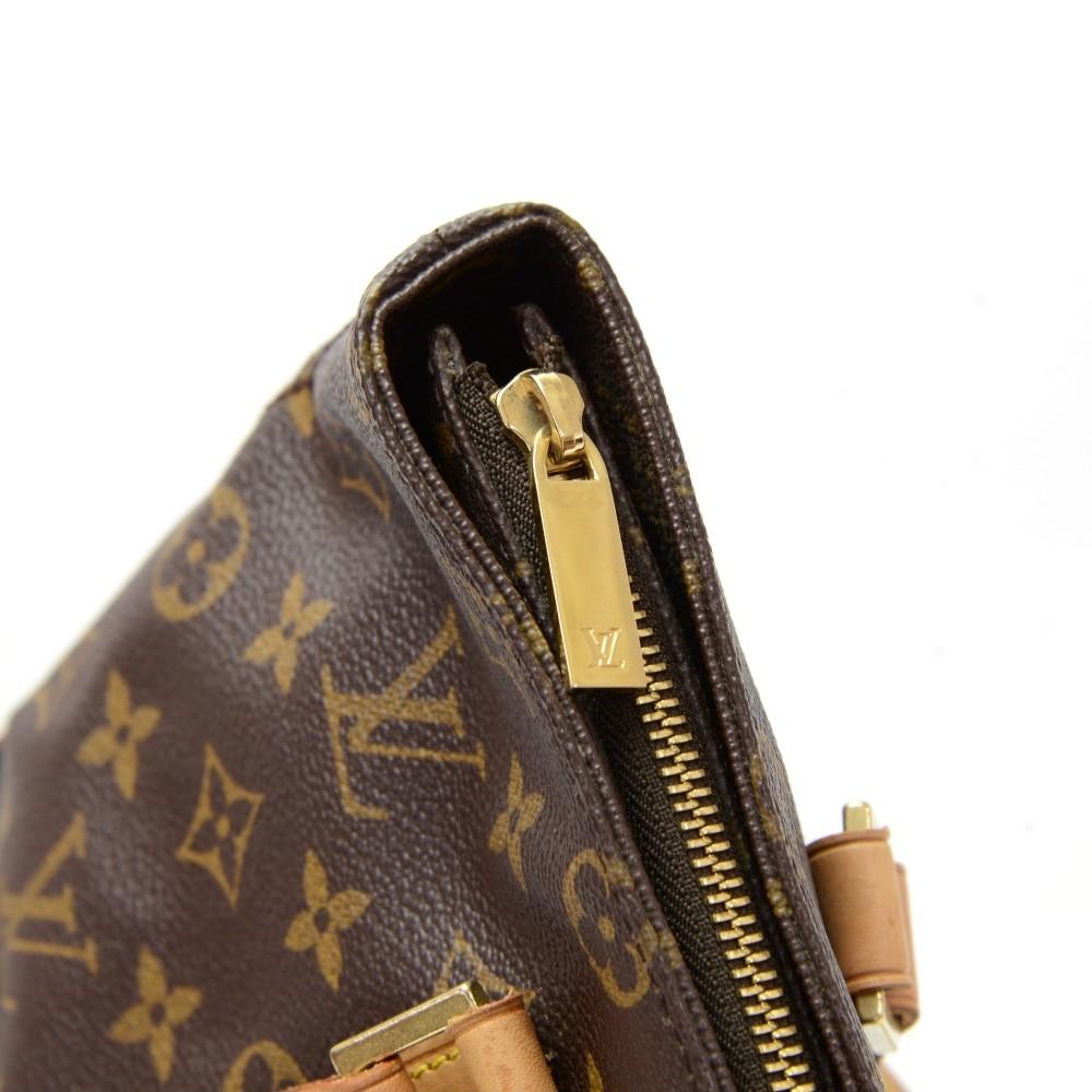 cabas piano monogram canvas shoulder bag