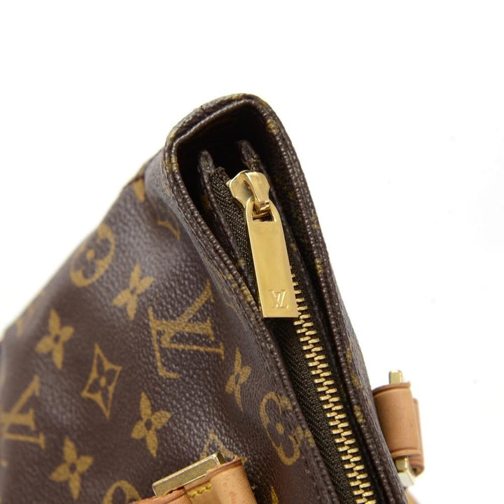cabas piano monogram canvas shoulder bag