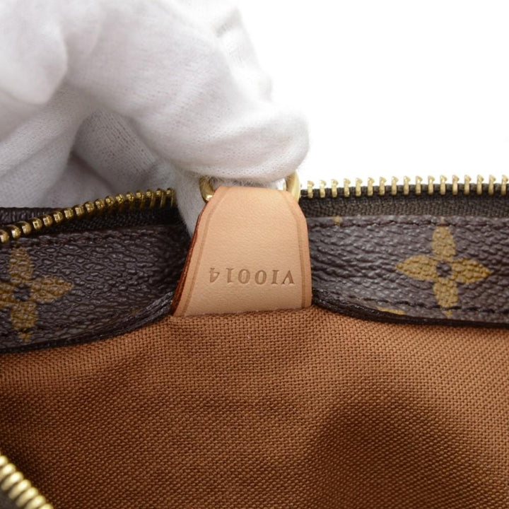 cabas piano monogram canvas shoulder bag