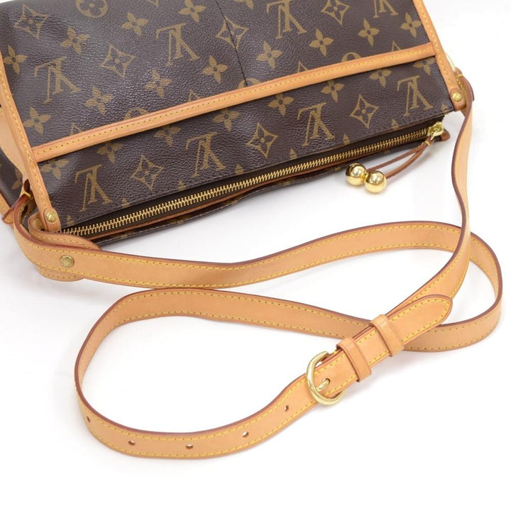 popincourt monogram canvas shoulder bag - special order