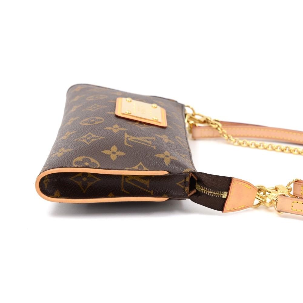 eva monogram canvas shoulder bag
