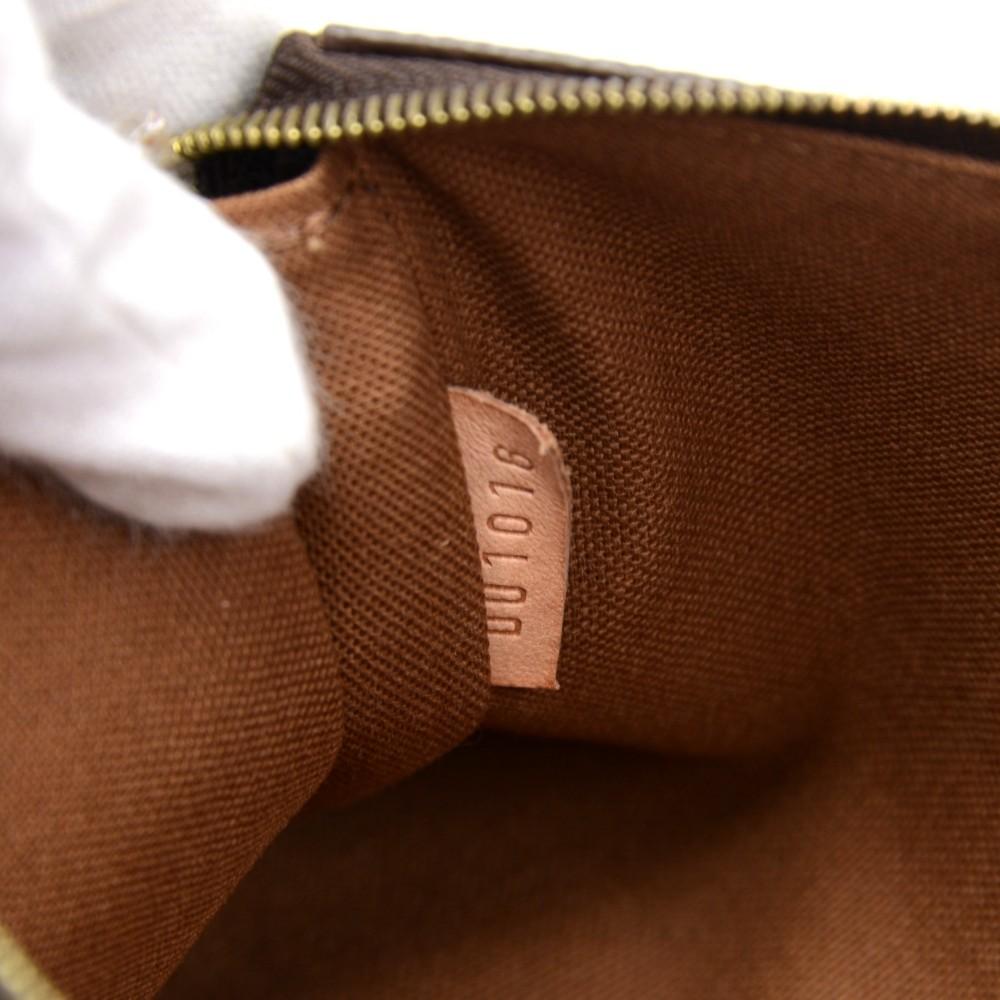 eva monogram canvas shoulder bag