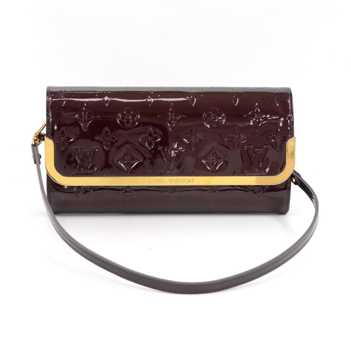 vernis leather rossmore mm evening bag