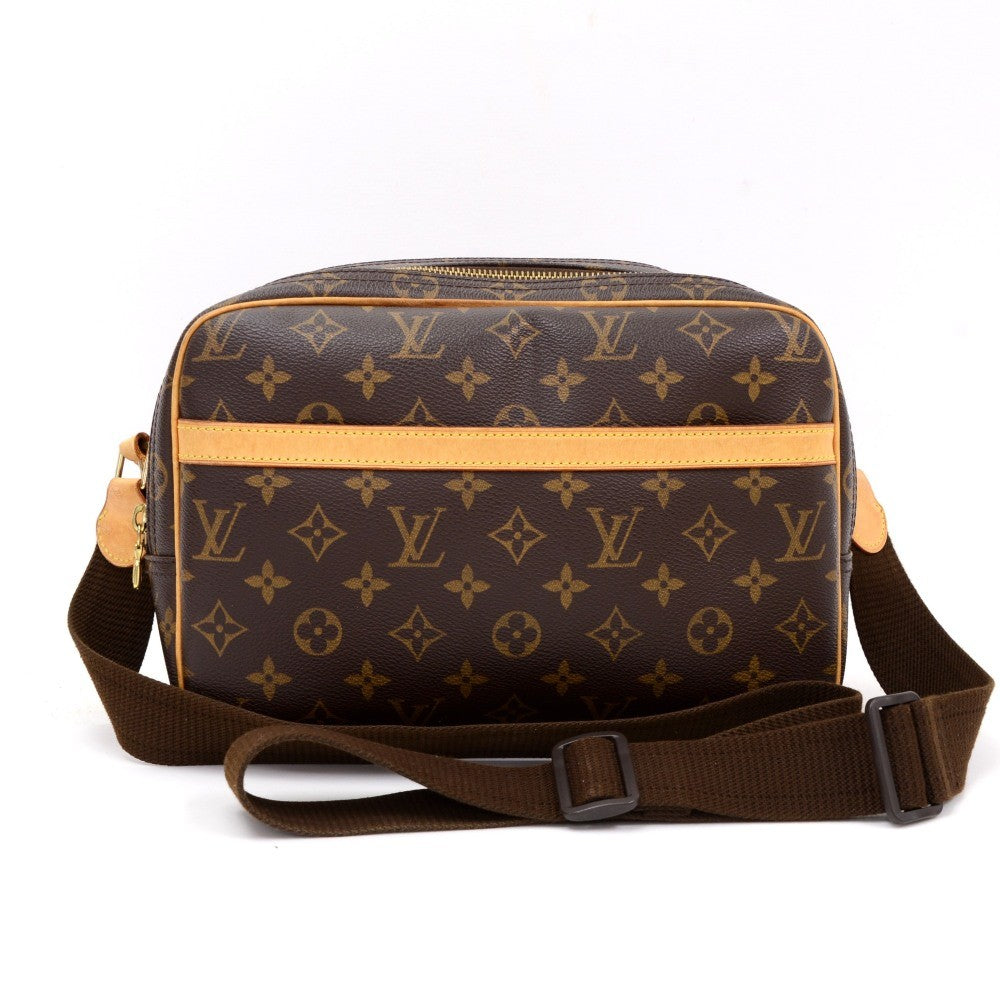reporter pm monogram canvas shoulder bag