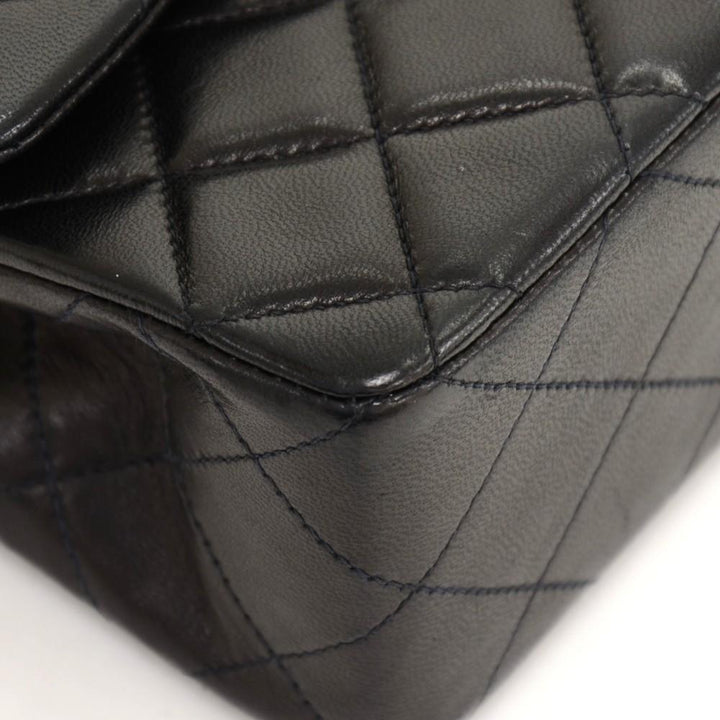 2.55 double flap quilted lambskin leather shoulder bag