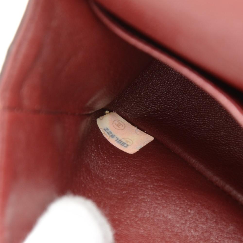 2.55 double flap quilted lambskin leather shoulder bag