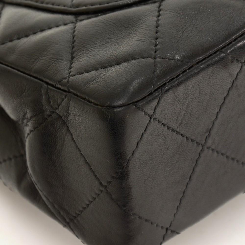 paris limited edition double flap quilted leather shoulder bag