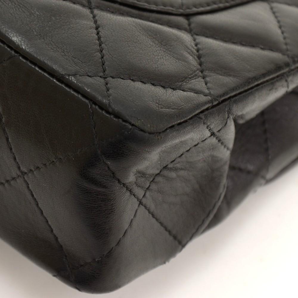 paris limited edition double flap quilted leather shoulder bag