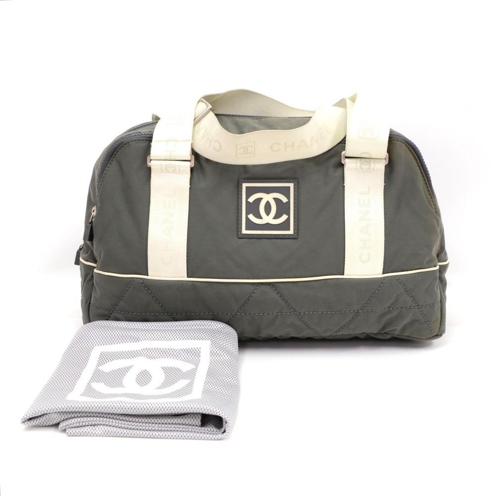 sports line nylon boston bag