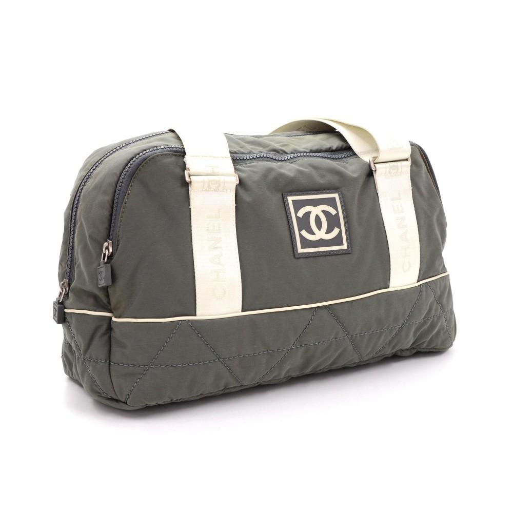 sports line nylon boston bag