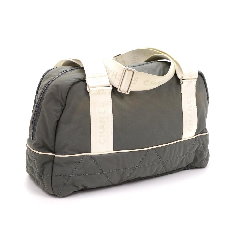 sports line nylon boston bag