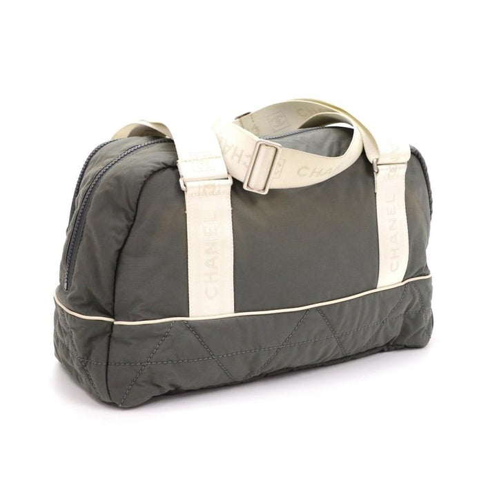 sports line nylon boston bag