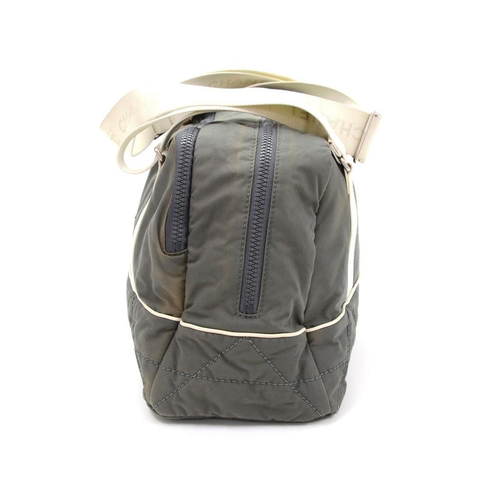 sports line nylon boston bag
