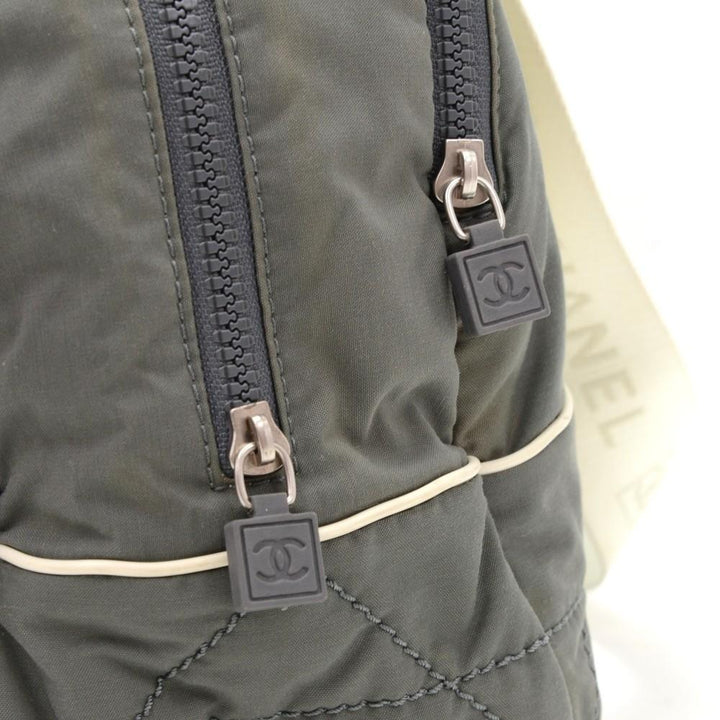 sports line nylon boston bag