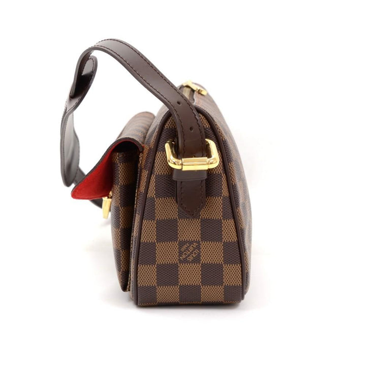 ravello gm damier ebène canvas shoulder bag