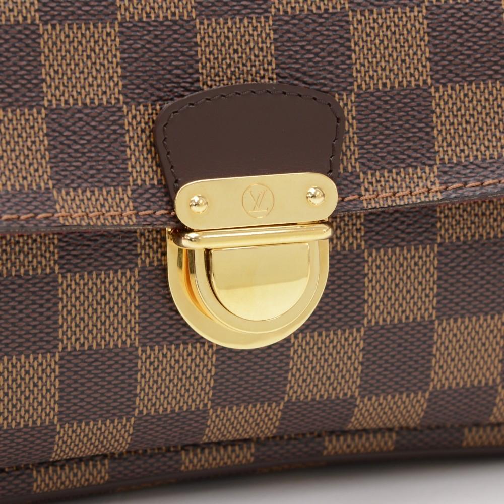 ravello gm damier ebène canvas shoulder bag