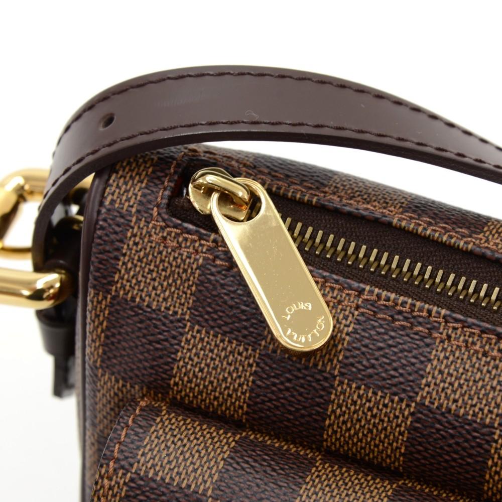 ravello gm damier ebène canvas shoulder bag