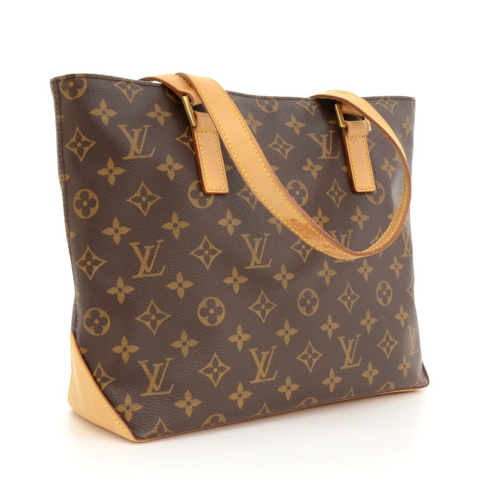 cabas piano monogram canvas shoulder bag