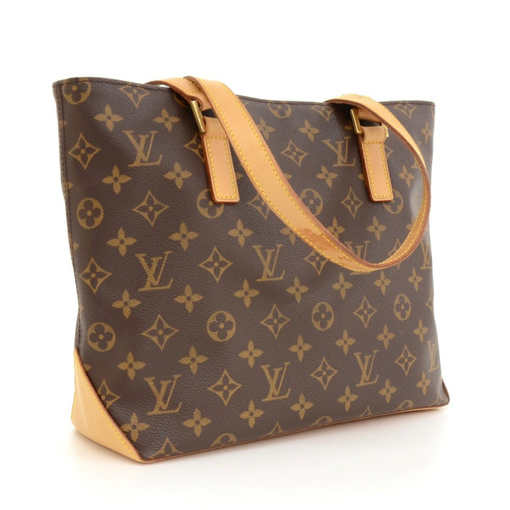 cabas piano monogram canvas shoulder bag