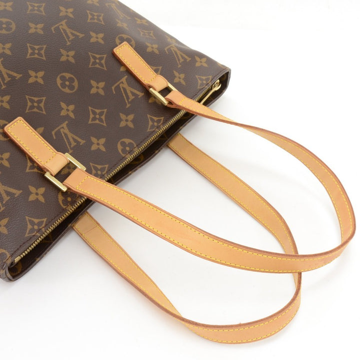 cabas piano monogram canvas shoulder bag