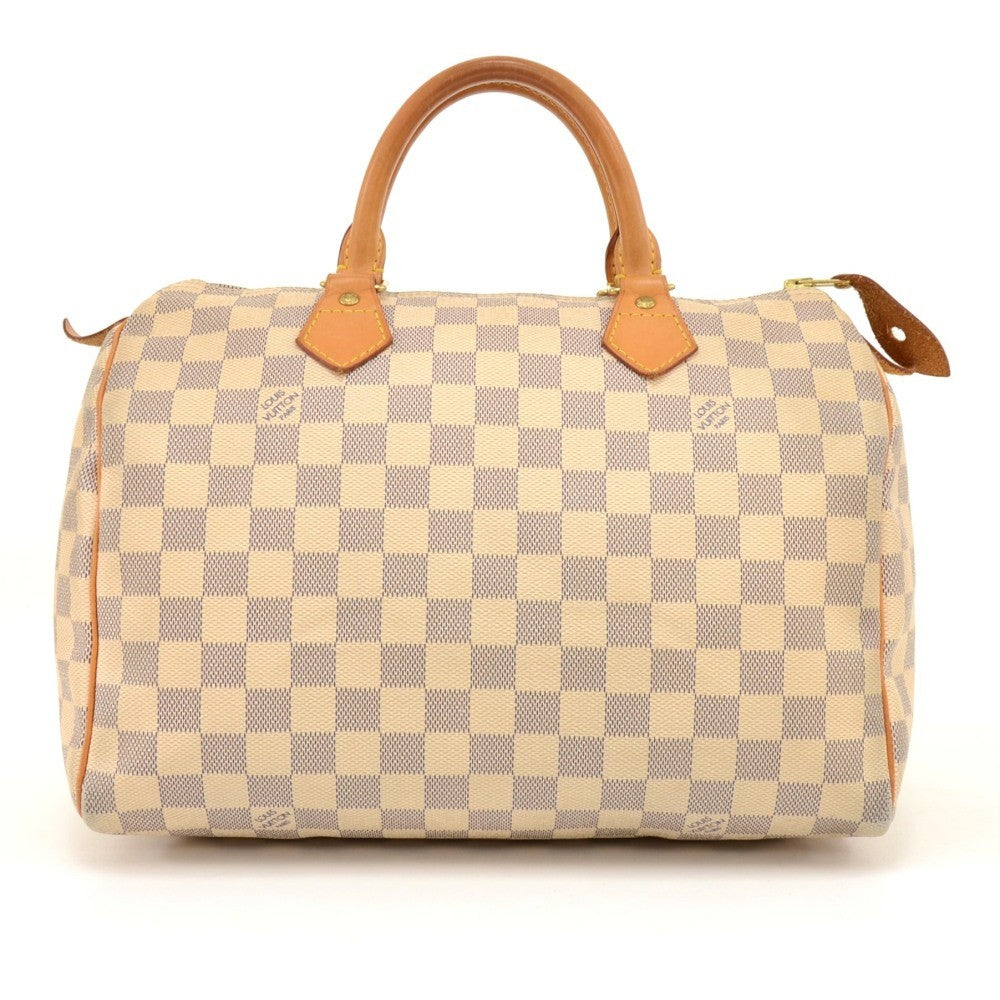 speedy 30 damier azur canvas handbag