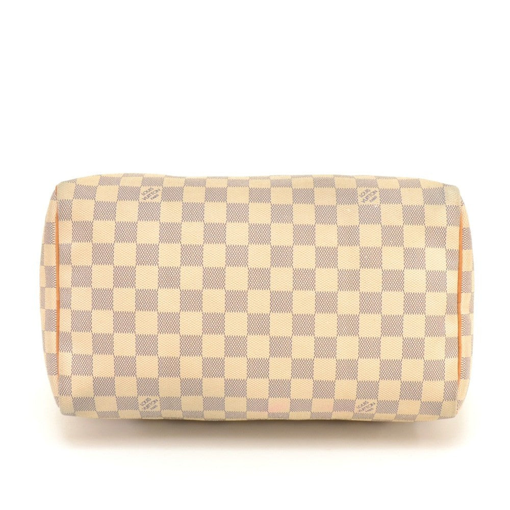 speedy 30 damier azur canvas handbag