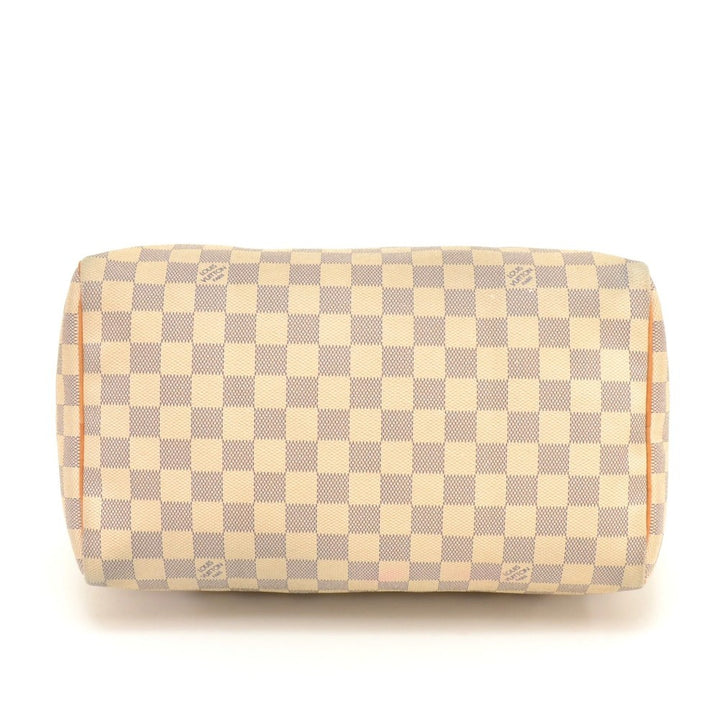 speedy 30 damier azur canvas handbag
