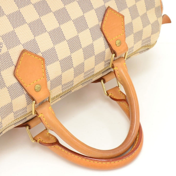 speedy 30 damier azur canvas handbag