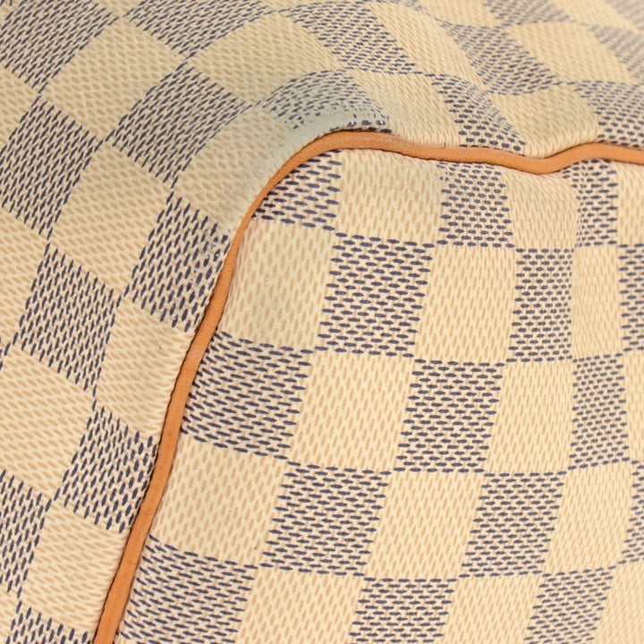 speedy 30 damier azur canvas handbag